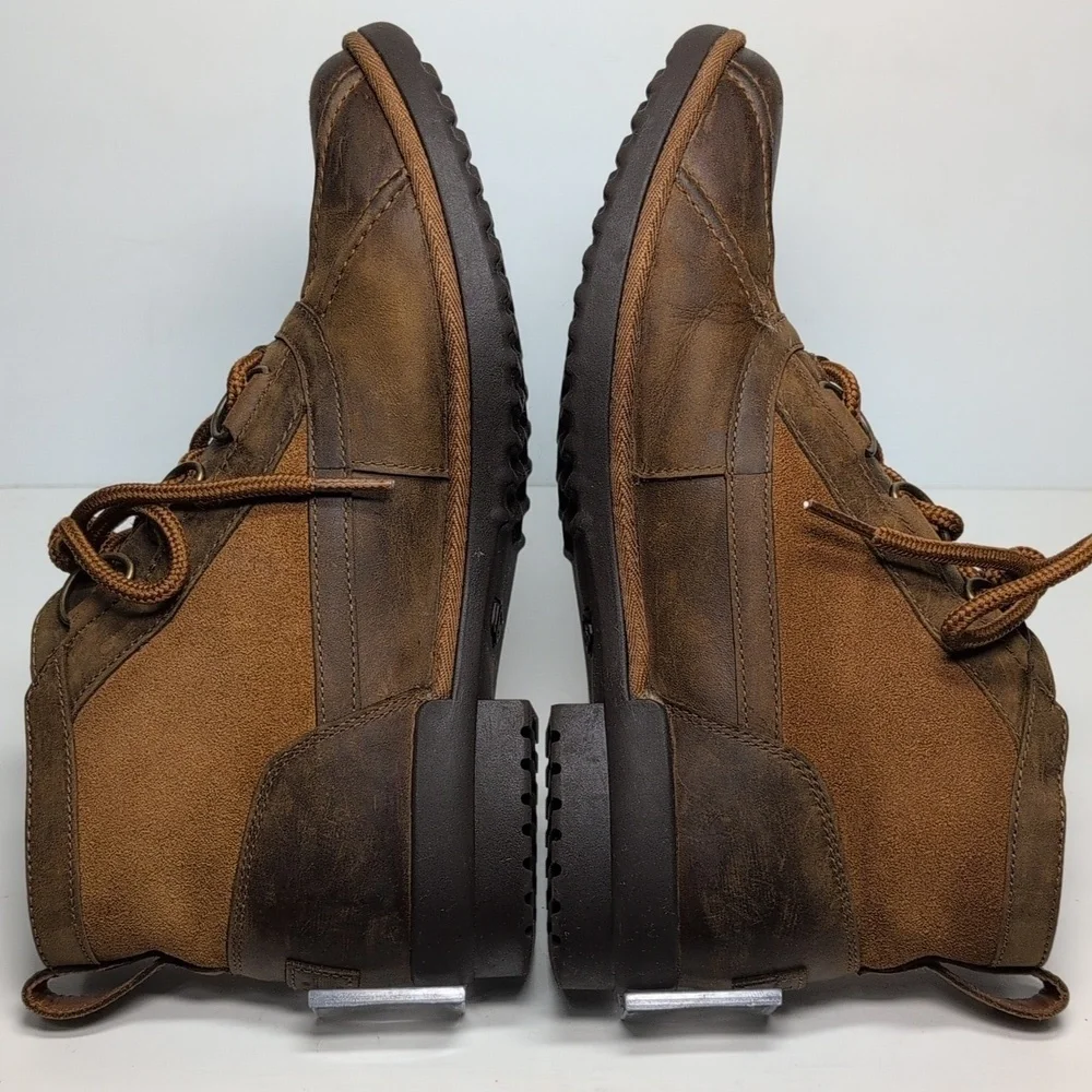 UGG Heather lace up bootie boots women's size 9 EU 40
